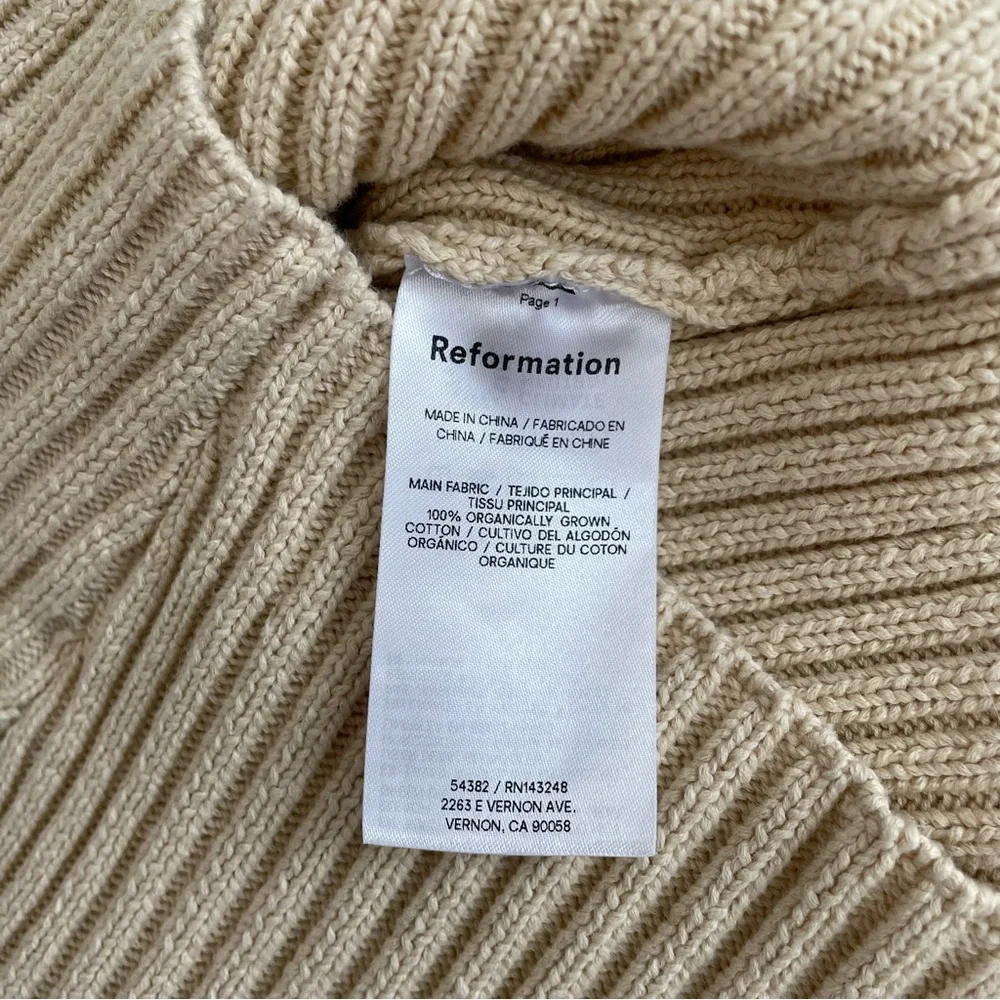 Reformation Presley Sweater knit top - Picture 6 of 8